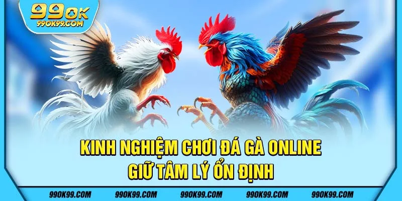 Kinh nghiệm chơi đá gà online - Giữ tâm lý ổn định